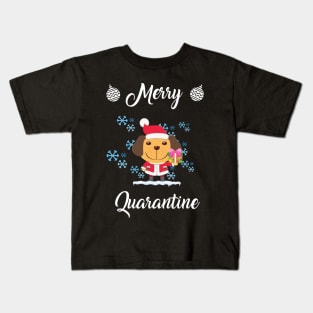 christmas in quarantine Kids T-Shirt